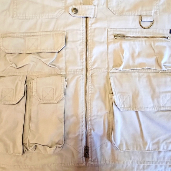 5.11 Tactical Series Vest Mens XXL Model 80001 Tan CCW, Ripstop Hunting Taclite - Picture 3 of 10